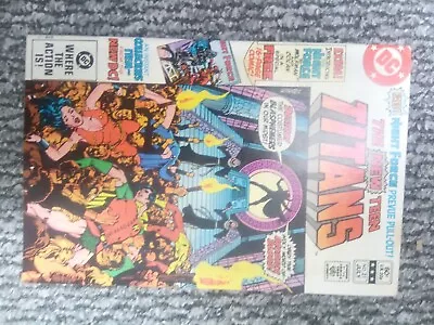 Buy New Teen Titans #21 DC COMICS  1st Appearance BROTHER BLOOD & THE MONITOR Fn • 30£