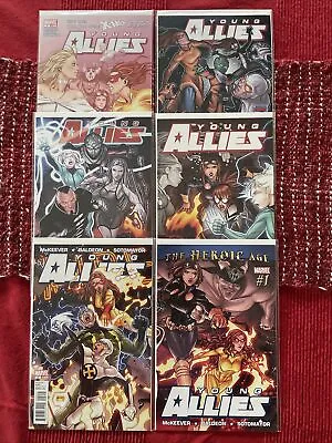Buy Young Allies Complete 1-6 NM 2009, McKeever, Heroic Age, Firestar • 8.96£