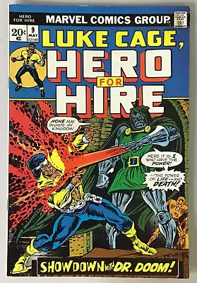 Buy Hero For Hire #9 Marvel 1973 VF+ 8.5 • 100.08£