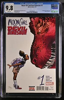 Buy MOON GIRL And DEVIL DINOSAUR #1 CGC 9.8 NM/M 1st Appearance Of Moon Girl • 159.90£
