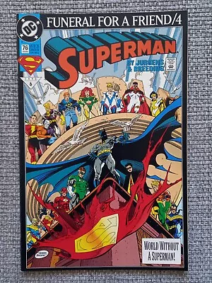 Buy DC Comics Superman Vol 2 #76 • 6.95£