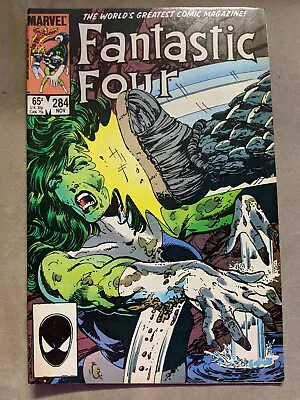 Buy Fantastic Four #284, Marvel Comics, 1985, She-Hulk, FREE UK POSTAGE • 7.99£