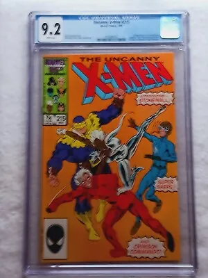 Buy Uncanny X-Men #215 CGC 9.2 1987 Marvel  Stonewall & Super Sabre NM- White Pages • 23.15£