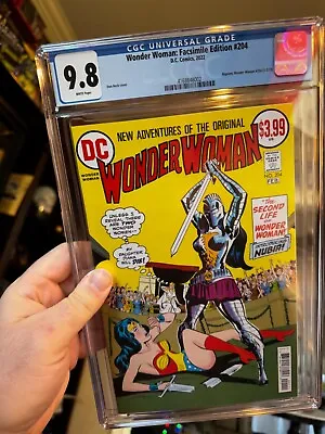 Buy CGC 9.8 Wonder Woman #204 2022 Facsimile Edition		 • 32.63£