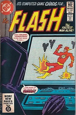 Buy DC Flash, #304, 1981, 1st App Colonel Computron, Cary Bates, Carmine Infantino • 2.75£