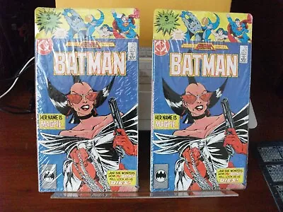 Buy 1986 DC Batman 3 Comic Combo Pack Sealed 401, 402, 403 With Cards Lot Of 2 • 20.08£