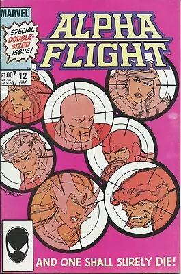 Buy Alpha Flight #12 - Death Of Guardian  Marvel  July 1984 Collectors Item • 20£