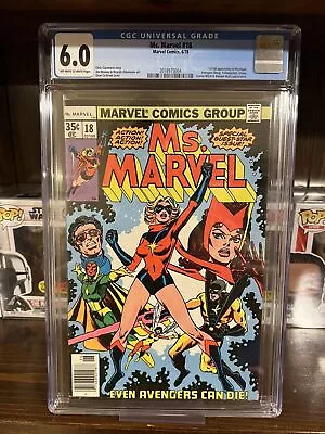 Buy 1978 Ms Marvel #18 Cgc 6.0 Fine 1st Appearance Of Mystique X-men Rare Key Wow • 237.53£