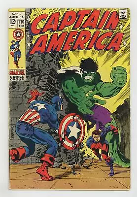Buy Captain America #110 GD 2.0 1969 • 108.58£