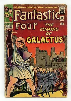 Buy Fantastic Four #48 GD- 1.8 1966 1st App. Galactus, Silver Surfer • 774.80£