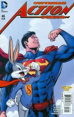Buy ACTION COMICS ISSUE 46 - FIRST 1st PRINT LOONEY TUNES VARIANT - DC COMICS NEW 52 • 8.50£