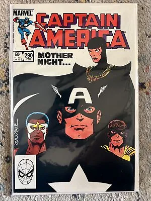 Buy CAPTAIN AMERICA #290 - Key Issue - Mother Superior - Black Crow - NM • 7.87£