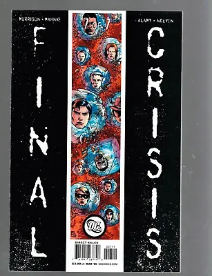 Buy Final Crisis #7 8.5 VF+ First Appearance Of Calvin Ellis Black Superman • 15.51£