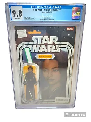 Buy ✨ Star Wars THE HIGH REPUBLIC #7 - Keeve Action Figure Variant - CGC 9.8 • 36.44£