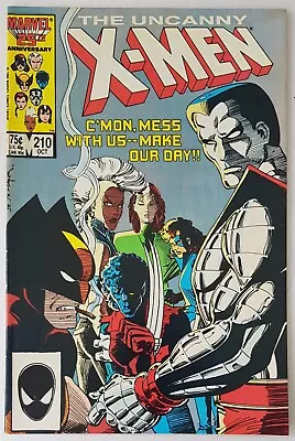 Buy Uncanny X Men #210, Marvel Comics 1986, 1st Cameo App The Marauders • 7.99£