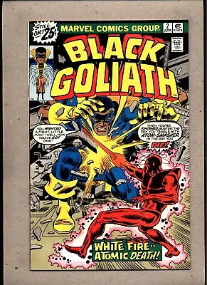 Buy Black Goliath #2_apr 1976_fine+_atom-smasher_ White Fire...atomic Death ! • 0.99£