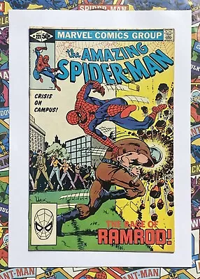 Buy Amazing Spider-man #221 - Oct 1981 - Ramrod Appearance! - Fn/vfn (7.0) Cents! • 7.99£