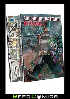 Buy SUPERMAN BATMAN 80 YEARS SLIPCASE HARDCOVER SET (2 X Hardcover Slipcase Box Set) • 45.18£
