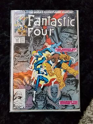 Buy Fantastic Four #347 Vol1 Art Adams Spiderman Wolverine Nm December 1990 • 5.95£