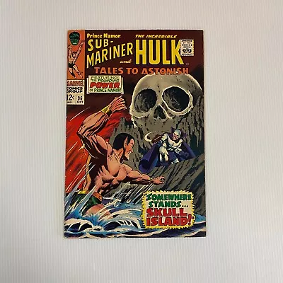 Buy Tales To Astonish Hulk Sub-Mariner #96 1967 VF Cent Copy • 85£