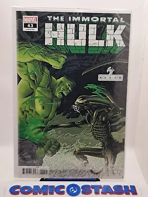 Buy IMMORTAL HULK #43 ALIEN VARIANT  RECALLED Marvel Comics  • 3.82£