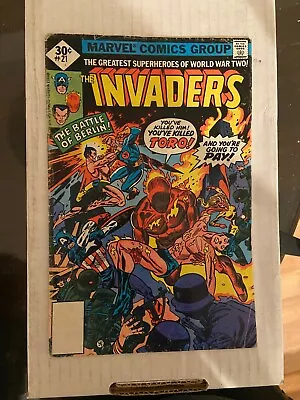 Buy Invaders #21 Comic Book • 2.61£