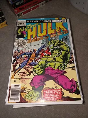 Buy The Incredible Hulk #212 First Constrictor! From June 1977 In VF+ Key Issue • 11.85£