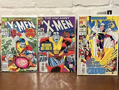 Buy The Uncanny X-Men #293 #302 #307 Marvel 1992 293 NEWSSTAND Kubert Cover NM Lot • 11.85£