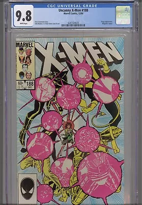 Buy Uncanny X-Men #186 CGC 9.8 1984 Marvel Comics Forge App • 59.76£