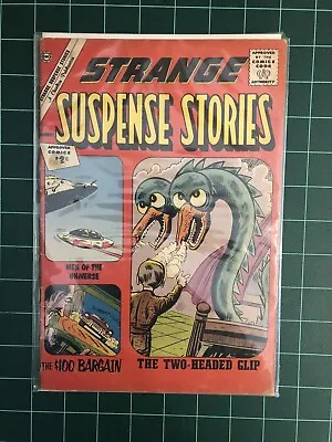 Buy Strange Suspense Stories #60 Charlton 1962 - Nice Book- SILVER AGE - SEE PHOTOS • 3.95£