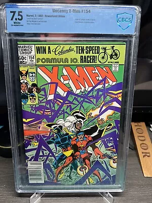 Buy Uncanny X-Men #154 Origin Of Cyclops Havok Corsair Marvel 1981 Cbcs 7.5 • 27.67£