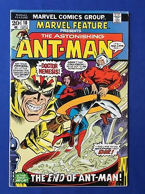 Buy Marvel Feature #10 VFN- (7.5) MARVEL ( Vol 1 1973) Ant-Man • 16£