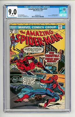Buy Amazing Spider-Man #147 CGC 9.0 White Pages • 145£