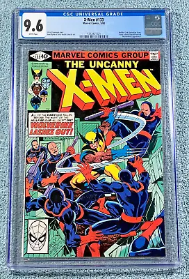 Buy X-MEN #133 CGC 9.6 WP Byrne Austin Claremont Wolverine Dark Phoenix Black Queen • 405.43£