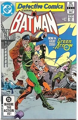 Buy Detective Comics #521 (1982) Catwoman Fights For Bruce Wayne's Love; Green Arrow • 12.65£