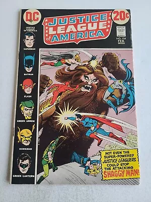 Buy Justice League Of America #104, DC 1973 Comic Book, F/VF 7.0 • 12.04£