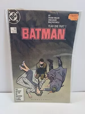 Buy Batman Year One Part 1 Issue 404 DC Comics Frank Miller David Mazzucchelli • 15£