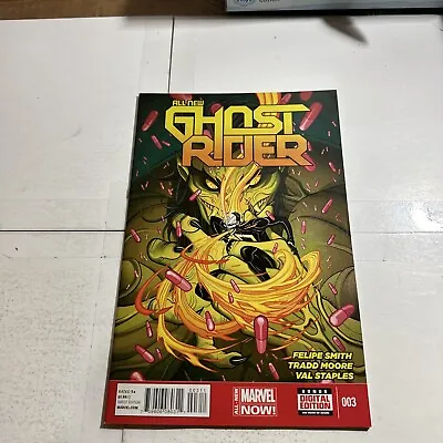 Buy ALL-NEW GHOST RIDER #3 (2014)  1st Printing Robbie Reyes Marvel 8.0+ Sp2 • 4.77£