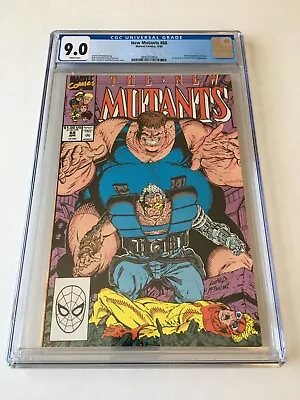 Buy New Mutants 88 CGC 9.0 VF/NM 2nd Cable App Rob Liefeld White Pages New Case • 35.98£