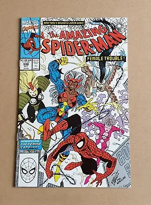 Buy Amazing Spider-Man #340 The Femme Fatales 1990 VFN • 3£