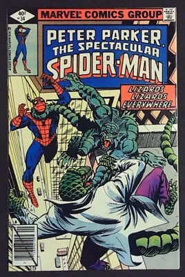 Buy PETER PARKER, THE SPECTACULAR SPIDER-MAN (1976 Series) #34  NM Minus (9.2) • 22.99£