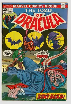 Buy Tomb Of Dracula #15 VG-FN 5.0 Non Distributed In The UK • 17.95£