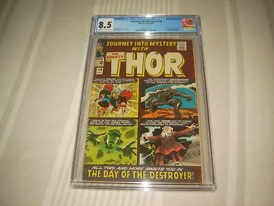 Buy JOURNEY Into MYSTERY #119, CGC 8.5, THOR , 1965 Silver Age Marvel Comic • 300.23£