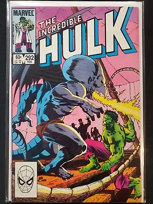 Buy The Incredible Hulk #292 Marvel 1984 FN+ Comics • 3.59£