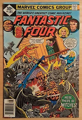 Buy Fantastic Four #185 Marvel Comics (Lower Grade) Agatha Harkness Disney + 1st App • 5.01£