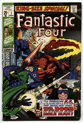 Buy FANTASTIC FOUR ANNUAL #7--1969--Doctor Doom Origin--comic Book • 30.44£