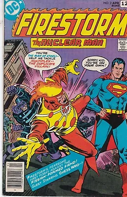 Buy Dc Comics Firestrom The Nuclear Man Vol. 1 #2 April 1978 Same Day Dispatch • 14.99£