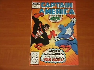 Buy Marvel Comics: CAPTAIN AMERICA  #350 Feb. 1989  Steve Rogers Vs. John Walker  GS • 14.99£