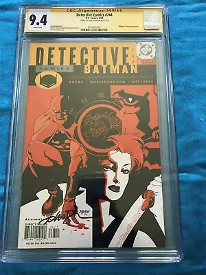 Buy Detective #744 - DC - CGC SS 9.4 NM - Signed By Dave Johnson - Batman • 88.86£
