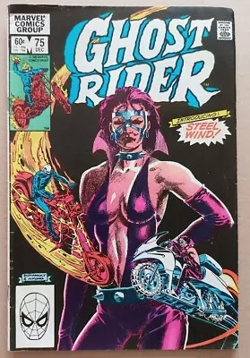 Buy Ghost Rider Issue 75, VG, 1982, Marvel Comics, 1st Steel Wind Appearance • 3.99£
